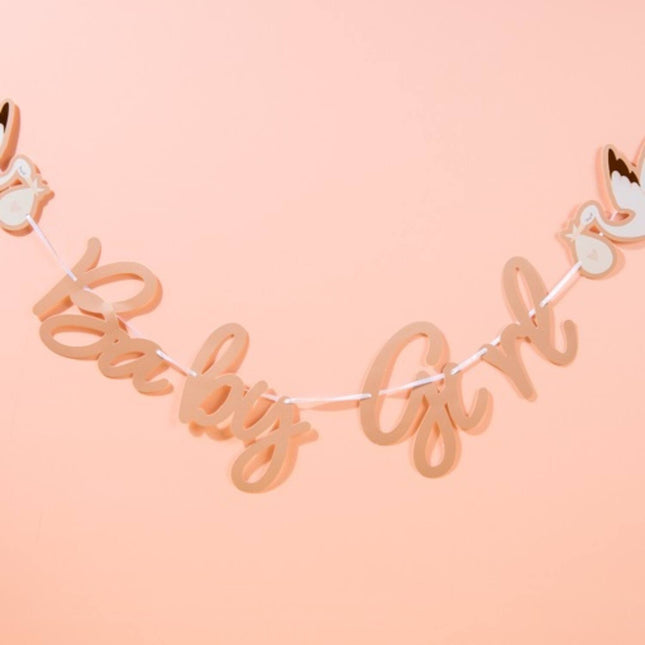 Geboorte Letterslinger Babygirl 2m