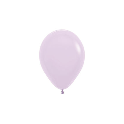 Ballonnen Pastel Matte Lilac 12cm 50st