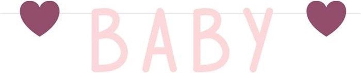 Letterslinger Geboorte Meisje 1,4m