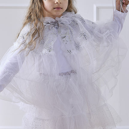 Zilveren Cape Meisje