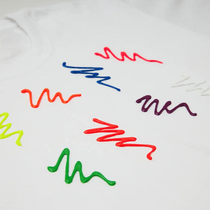 Moon Glow Neon UV Fabric Paint 30ml Intense Blue 30ml