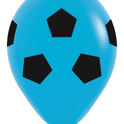 Ballonnen Soccerball Mix 30cm 25st