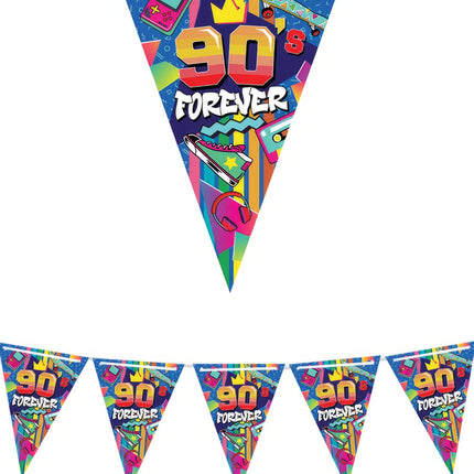 Jaren 90 Slinger Gekleurd 3m