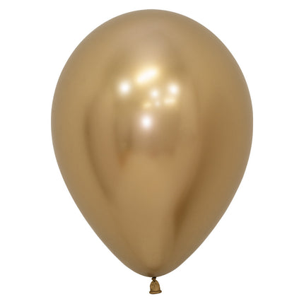 Ballonnen Reflex Gold 23cm 80st