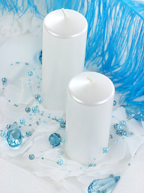 Stompkaars Parelmoer Metallic 12cm 6st