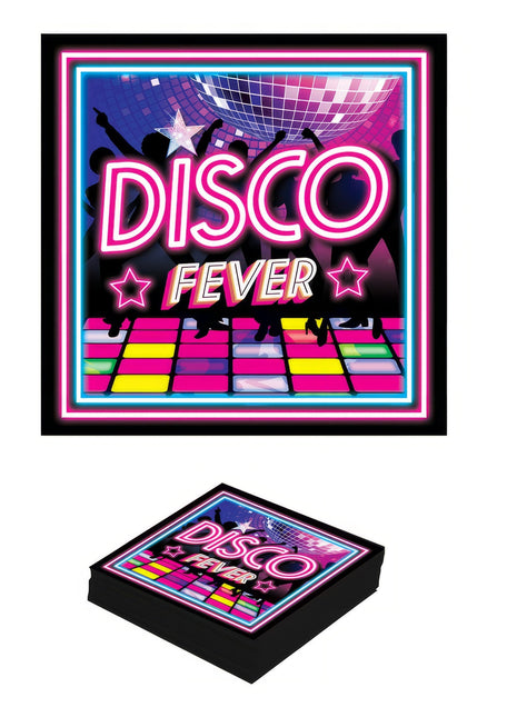 Disco 70S Servetten 33cm 12st