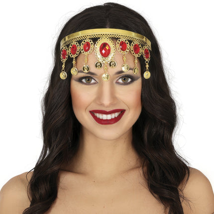 Hoofdband Goud Diamanten