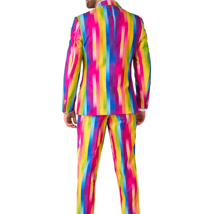 Regenboog Strepen Pak Heren OppoSuits