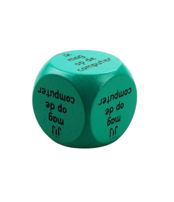 Dobbelsteen Ik Jij Mag Computeren 2,5cm