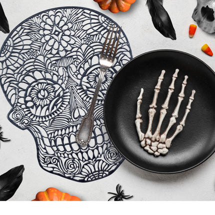 Halloween Placemats Schedel 38cm