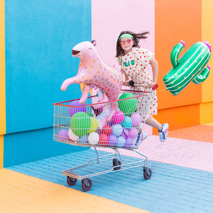 Helium Ballon Cactus Leeg 82cm