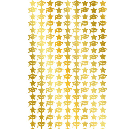 Geslaagd Deurgordijn Goud 2m