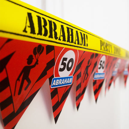 Abraham Afzetlint 50 jaar 12m