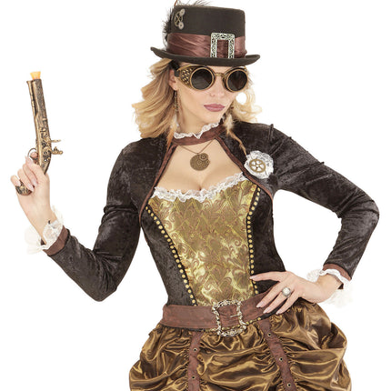 Hoed Steampunk Gesp