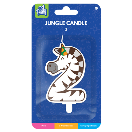 Zebra Kaars 2 Jaar Zebra