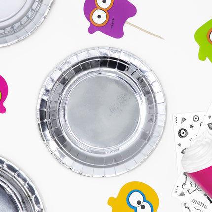 Zilveren Borden 18cm 6st