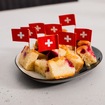 Zwitserland Cocktailprikkers Zwitserland 6cm 50st