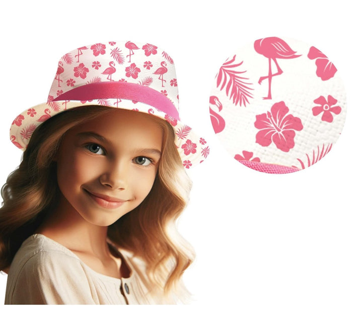 Flamingo Hoed Roze Kind van Fiestas Guirca koop je bij Partywinkel