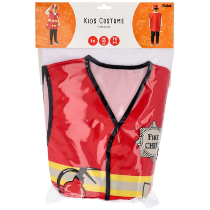 Folat Brandweer kostuum Rood Jongen van Folat koop je bij Partywinkel