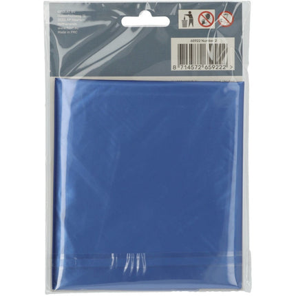 Folie Ballon Cijfer 2 Mat Blauw XL 86cm leeg van Folat koop je bij Partywinkel