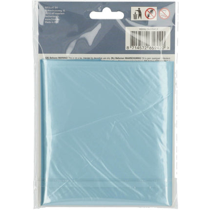Folie Ballon Cijfer 2 Pastel Blauw XL 86cm leeg van Folat koop je bij Partywinkel