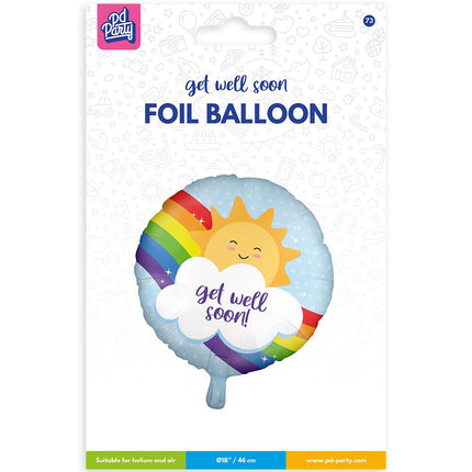 Folie ballon - Get well soon van Paper Dreams koop je bij Partywinkel