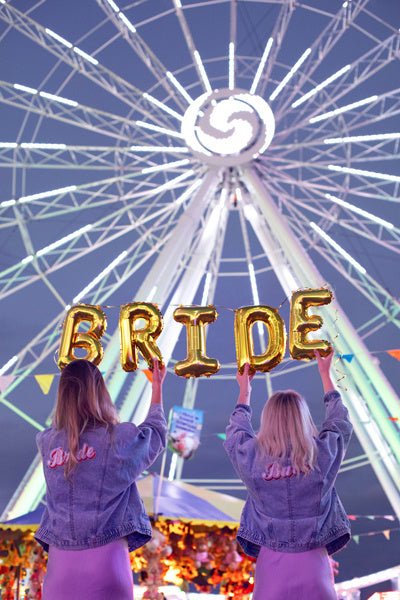 Folie Ballon Letter B Goud Leeg 35cm van Partydeco koop je bij Partywinkel