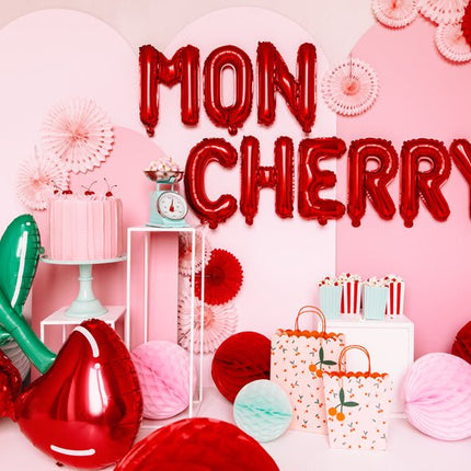 Folie Ballon Letter C Rood Leeg 35cm van Partydeco koop je bij Partywinkel