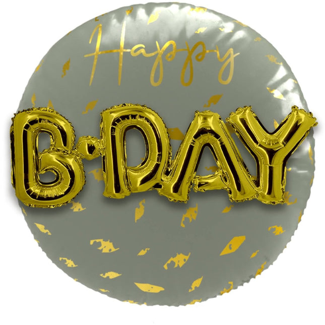 Folieballon 3D Golden Dawn - 56 cm van Folat koop je bij Partywinkel