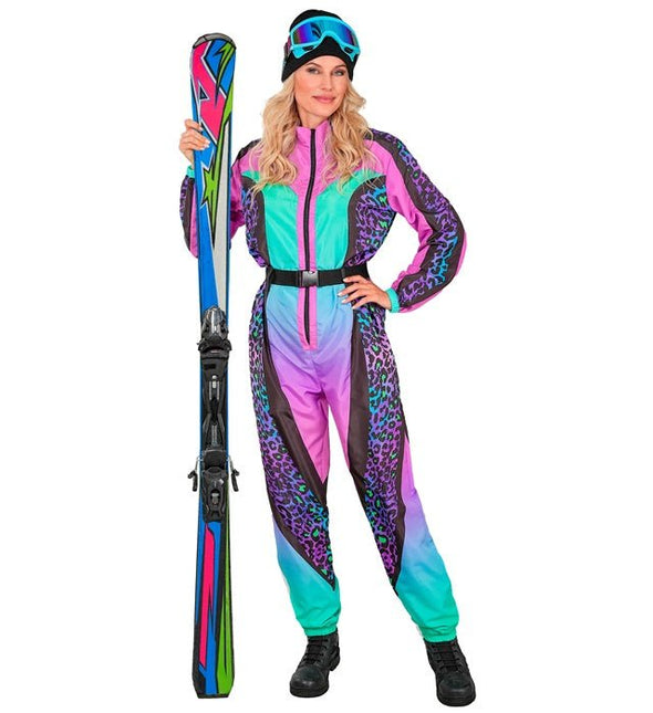 Fout Skier/Snowboarder Luipaard Multi Dames van Widmann koop je bij Partywinkel