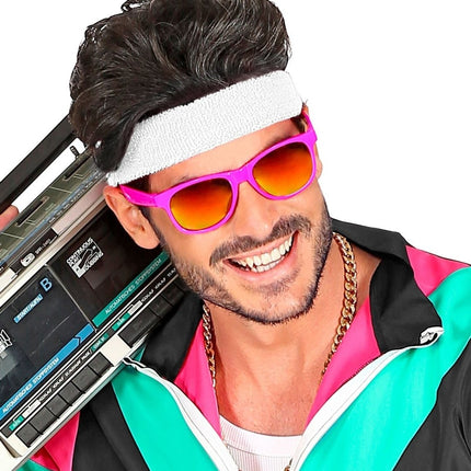 Fuchsia Bril van Widmann koop je bij Partywinkel