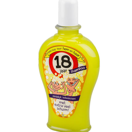Fun Shampoo 18 Jaar 350ml van Paper Dreams koop je bij Partywinkel