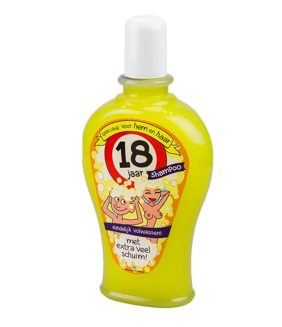 Fun Shampoo 18 Jaar 350ml van Paper Dreams koop je bij Partywinkel