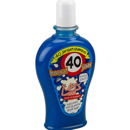 Fun Shampoo 40 Jaar Man 350ml van Paper Dreams koop je bij Partywinkel