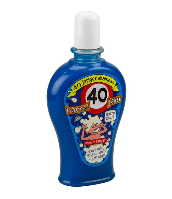 Fun Shampoo 40 Jaar Man 350ml van Paper Dreams koop je bij Partywinkel