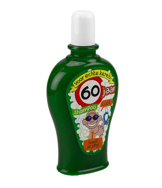 Fun Shampoo 60 Jaar Man 350ml van Paper Dreams koop je bij Partywinkel