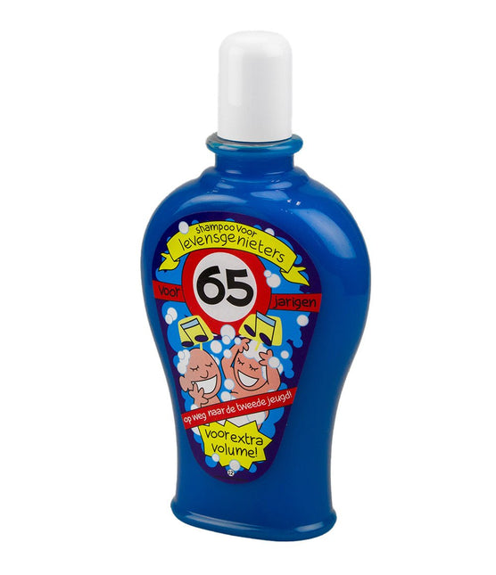 Fun Shampoo 65 Jaar 350ml van Paper Dreams koop je bij Partywinkel