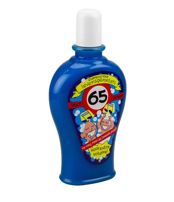 Fun Shampoo 65 Jaar 350ml van Paper Dreams koop je bij Partywinkel