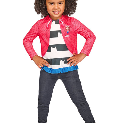 Gabby's Dollhouse Top And Headband Kostuum Meisjes