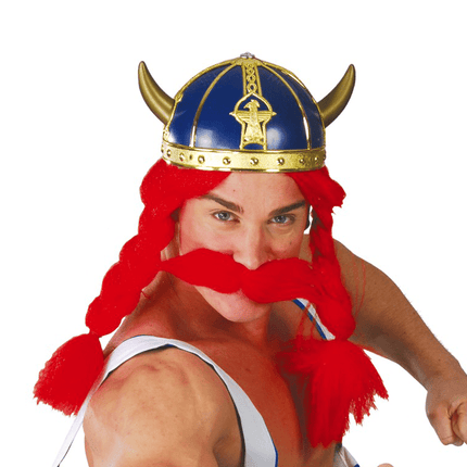 Galliesche Helm Blauw van Fiestas Guirca koop je bij Partywinkel