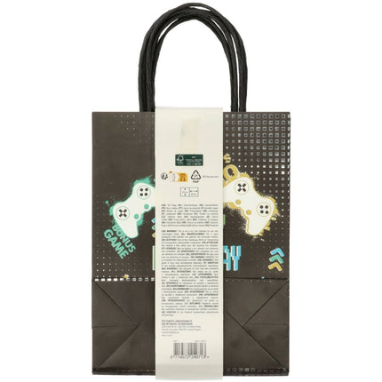 Gaming Party Cadeautasje Happy Birthday 27cm 6st van Folat koop je bij Partywinkel