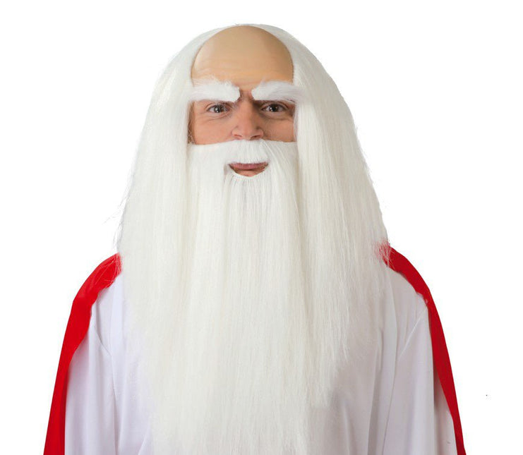 Gandalf Lord Of The Rings Pruik Wit van Fiestas Guirca koop je bij Partywinkel