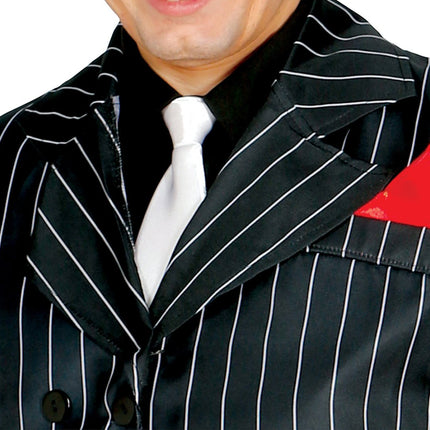 Gangster Kostuum Donkerblauw Heren van Fiestas Guirca koop je bij Partywinkel