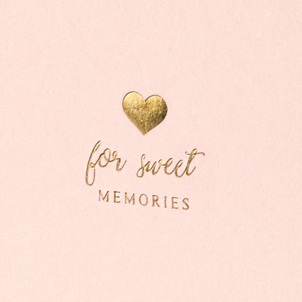 Gastenboek Sweet Memories 20,5cm van Partydeco koop je bij Partywinkel
