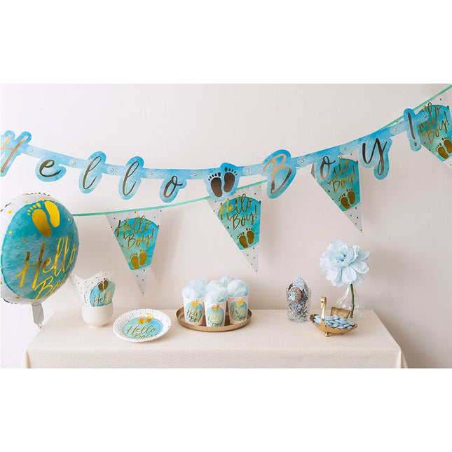 Geboorte Slinger Hello Boy! 6m van Boland koop je bij Partywinkel