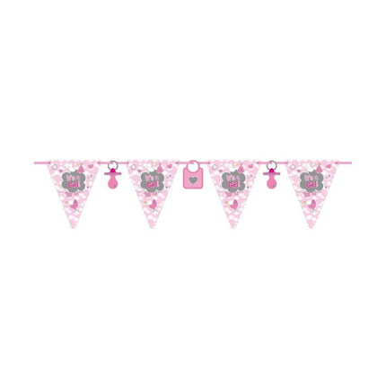 Geboorteslinger Meisje It's A Girl 6m van Folat koop je bij Partywinkel