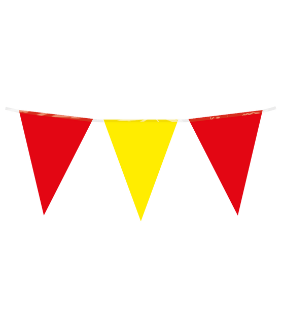 Geel Rode Slinger 10m van Paper Dreams koop je bij Partywinkel