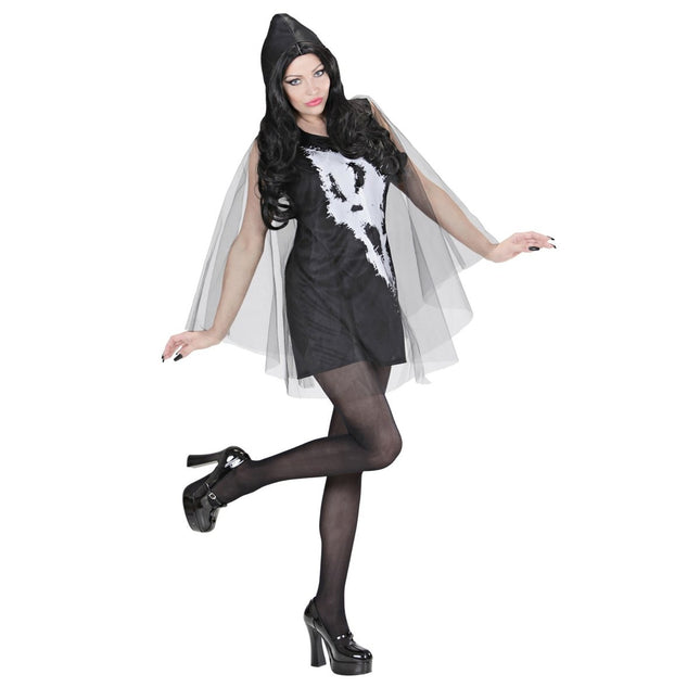 Geest Jurk Doodshoofd 2 delig van Widmann koop je bij Partywinkel