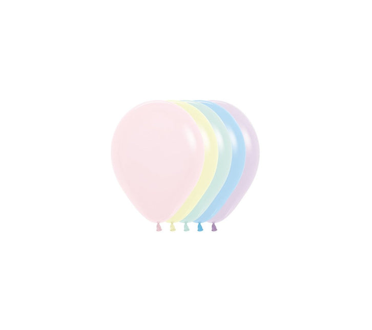 Gekleurde Ballonnen Pastel 12cm 50st van Sempertex koop je bij Partywinkel