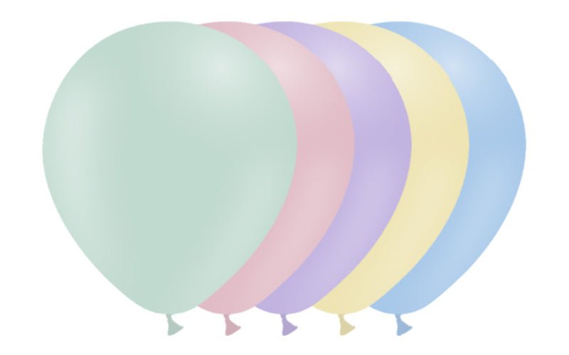 Gekleurde Ballonnen Pastel 30cm 10st van Balloonia koop je bij Partywinkel